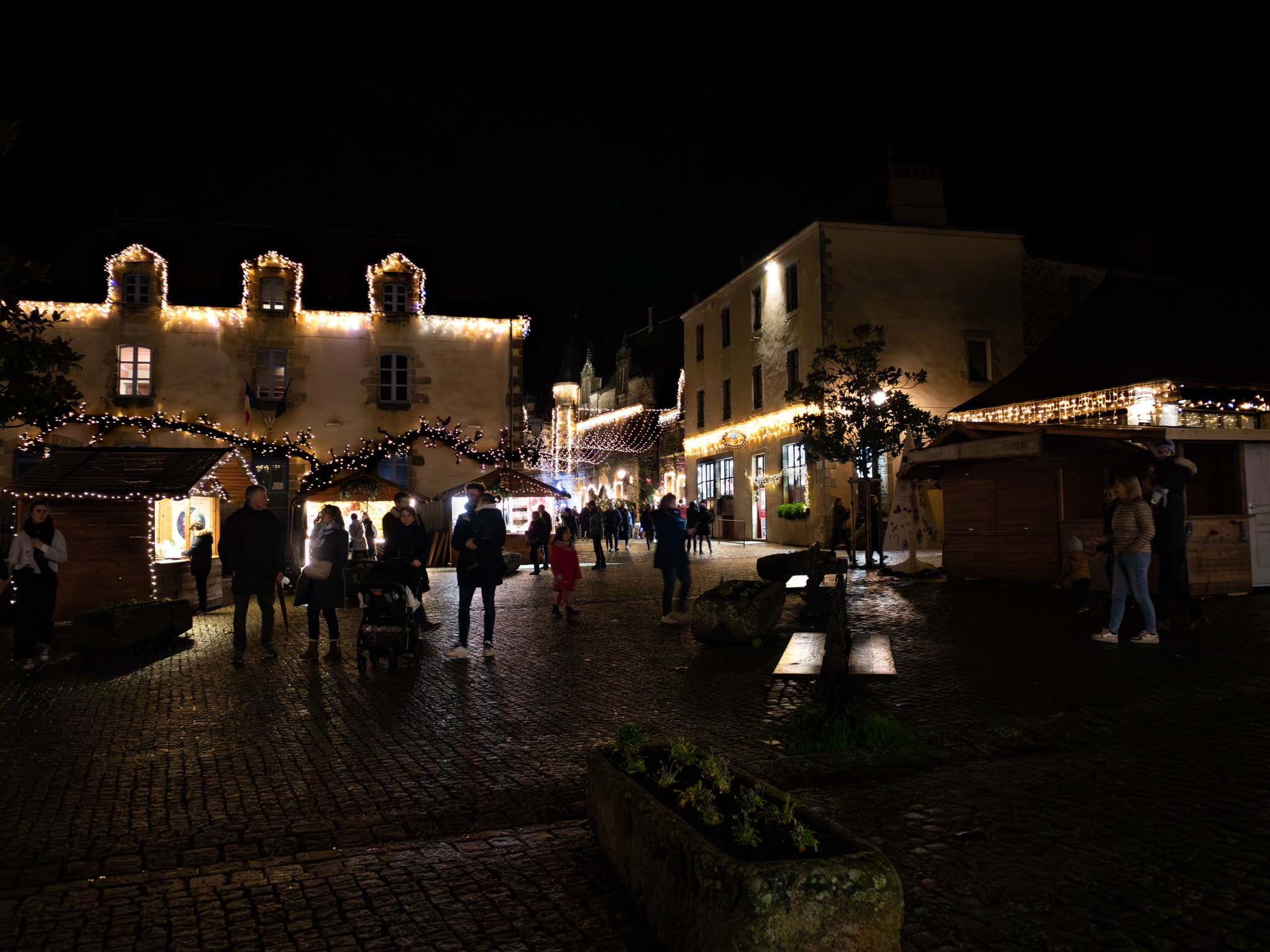 Une place du marché