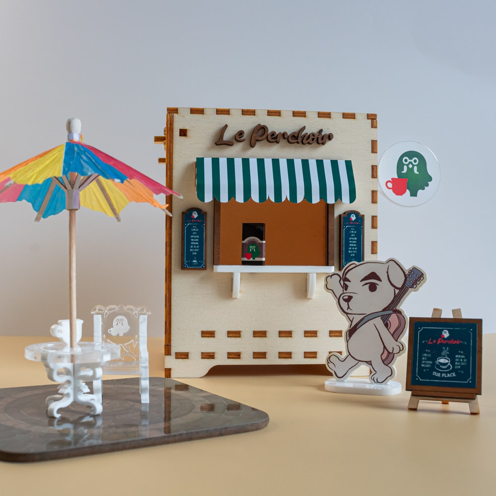 Maquer du Perchoir d'Animal Crossing, vue d'ensemble